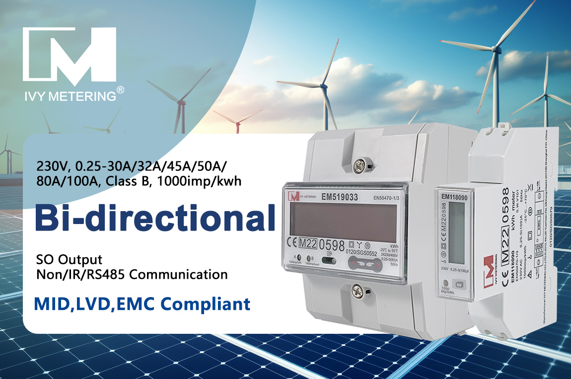 EM519033-04 MID energy meter for EV charging stations