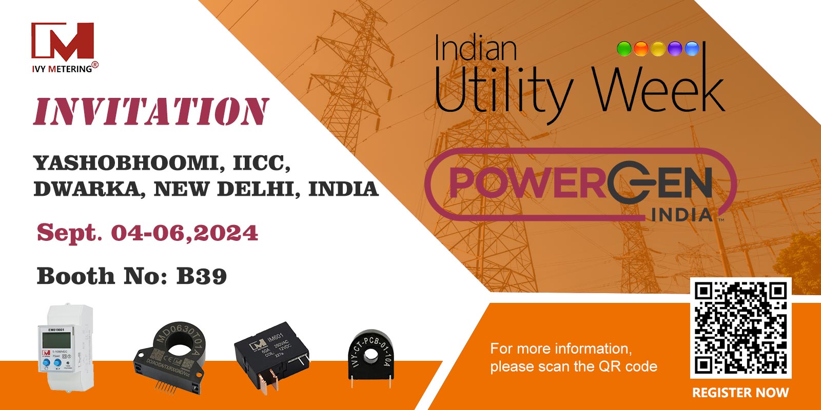 Indian Utility Week (Booth number: B39)