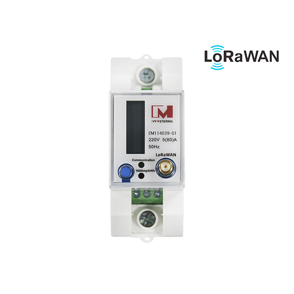 EM114039-01 LoRaWAN Smart Electric Energy Meter For IOT Online Remote Control System