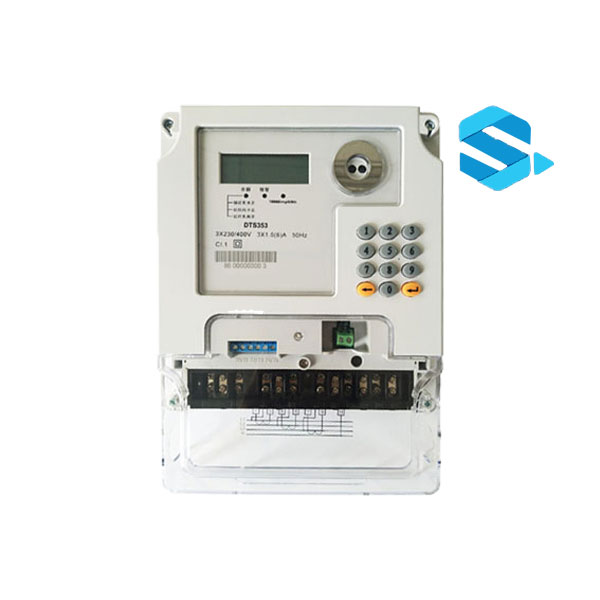 EM524027 SGC code STS Prepayment 3 Phase 4-wire static communicating intelligent Smart electrical energy meters