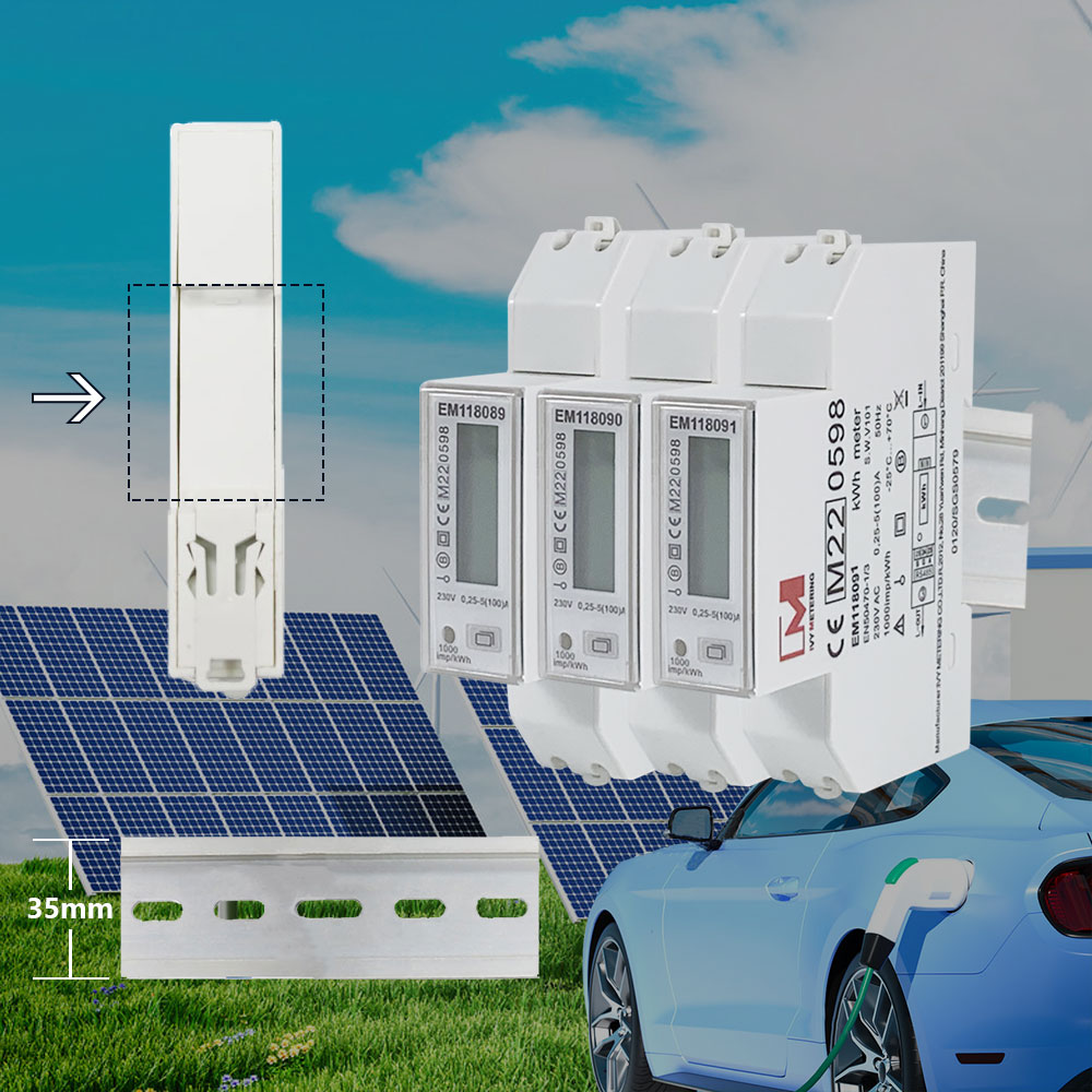EM118089 EM118090 EM118091 1 Phase RS485 Bidirectional Solar Energy Meter