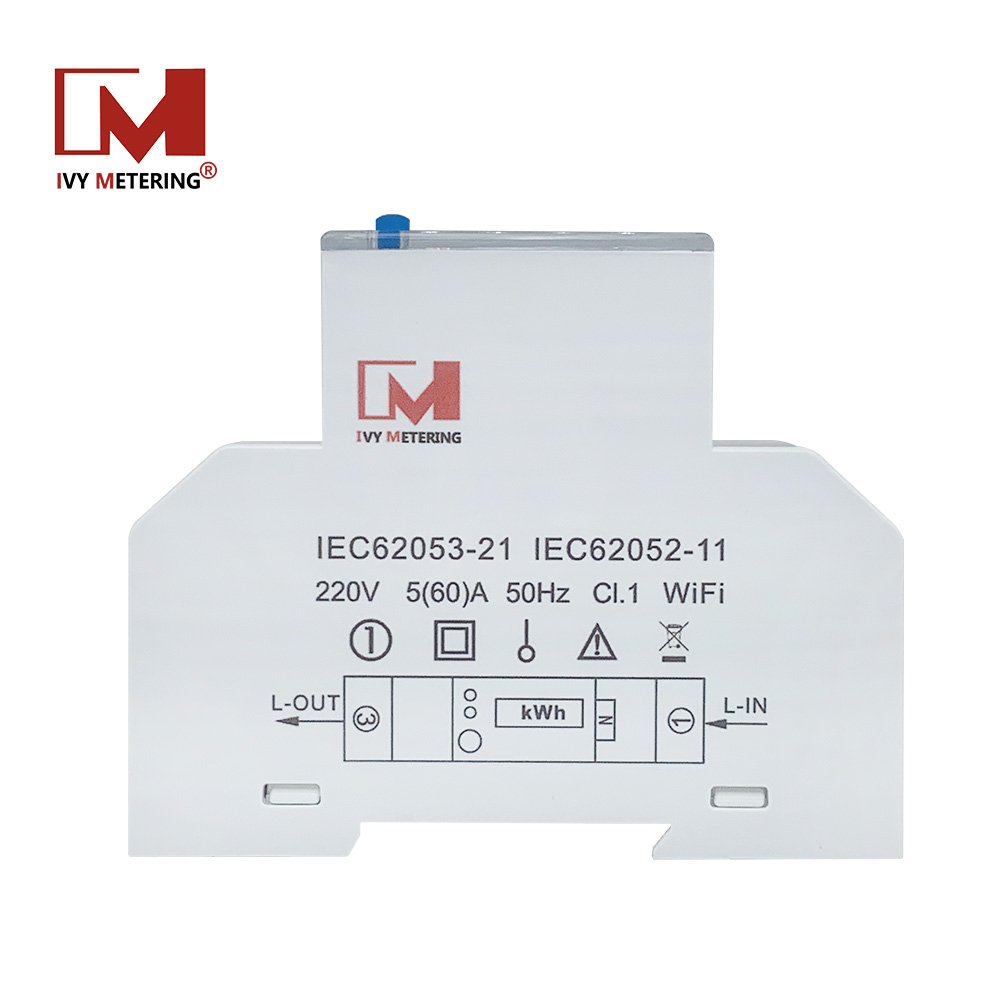 EM114023-01 WiFi Smart Energy Meter Single Phase Power Meter DIN Rail Electricity Meter Smart Home Watt Hour Meters