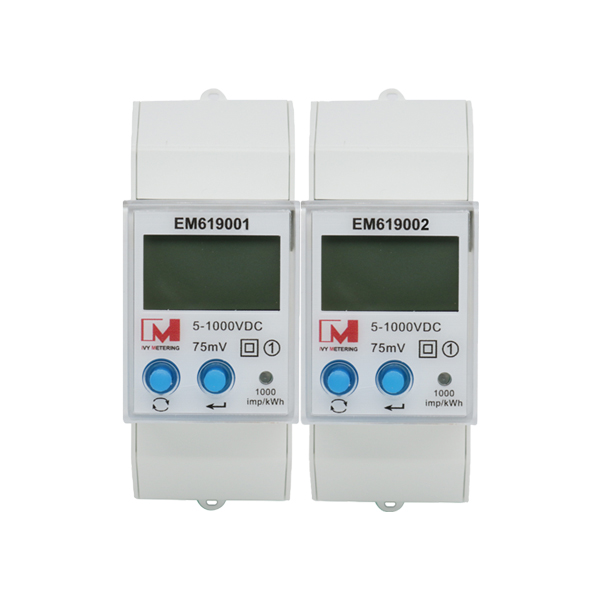 EM619001 EM619002 bidirectional Bi directional net metering monitor dc meter rs485 dc power analyzer meter