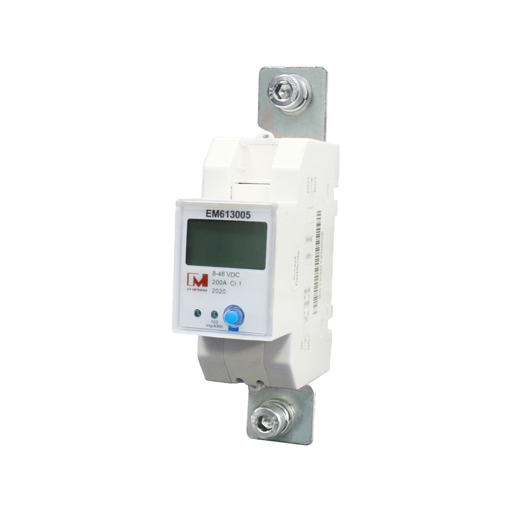 EM613005 8~48V RS485 Modbus DC 48V energy meter DC Energy Meter DC solar power production counter