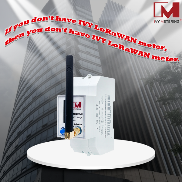 [LoRaWAN Solution]EM114039-02 Single Phase LoRaWAN Energy Monitor Smart Meters LoRa Prepaid Electricity Meter